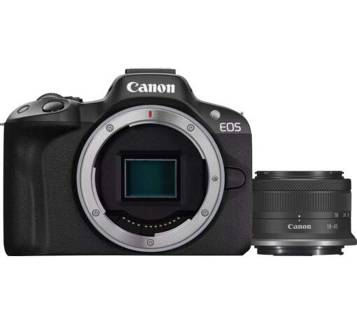 Canon EOS R50 + RF-S 18-45 IS STM čierna (1)