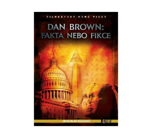 DVD F - Dan Brown: Fakta a fikce - 4 DVD digipack