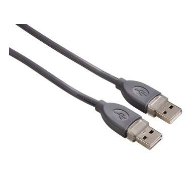 HAMA 39664 USB A-plug - A-plug, 1.8 m, grey