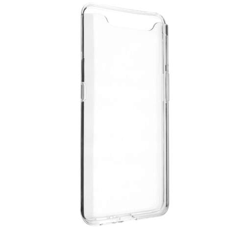 Fixed TPU gelové pouzdro pro Samsung Galaxy A80, transparentní