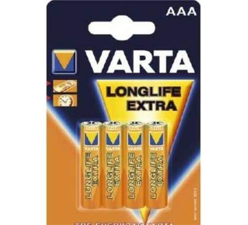 VARTA Long life extra AAA 4