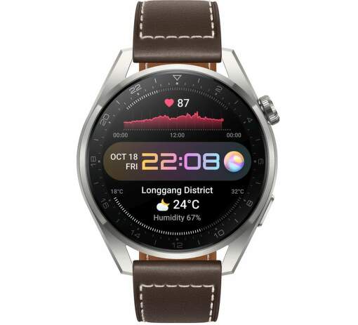 Huawei Watch 3 Pro hnedé