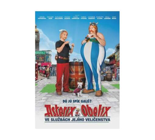 DVD F - Asterix a Obelix ve službách Jejího veličenstva DVD