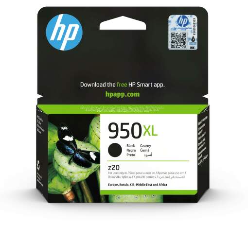 HP CN045AE No.950XL black - originální inkoust