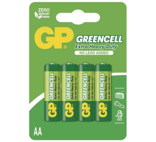 GP Greencell R6 AA B1221 4ks