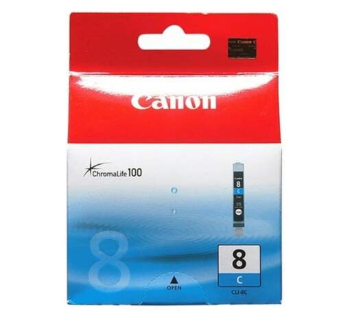 CANON CLI-8 C, CYAN Ink Cartridge, BL SEC