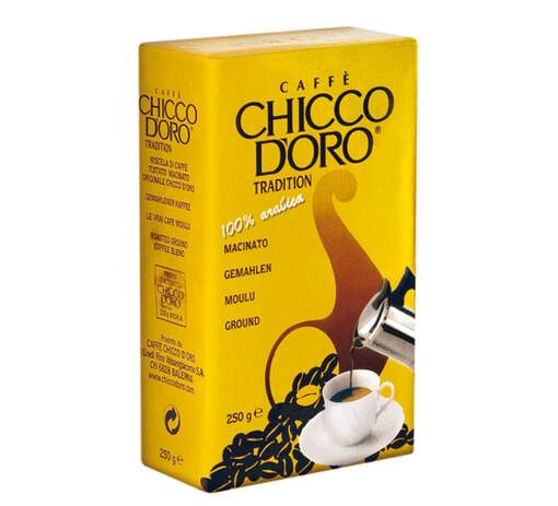 Chicco D´oro Tradition 250 g Ground, mletá káva