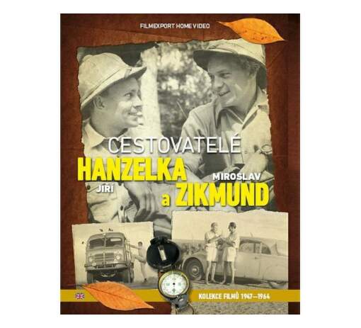 DVD F - Cestovatelé Hanzelka a Zikmund (9 DVD)