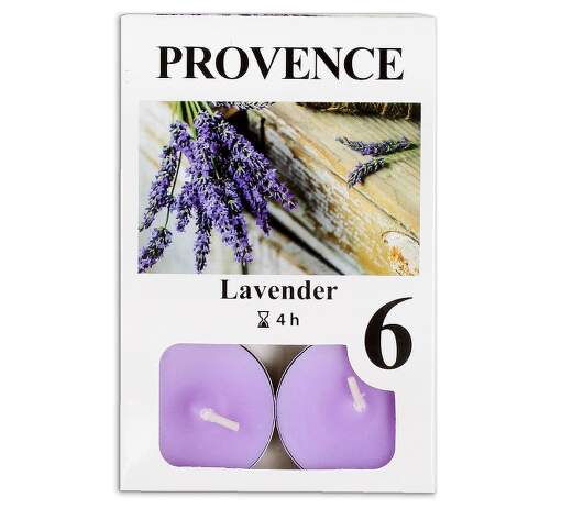Provence Levandule vonná svíčka 6ks