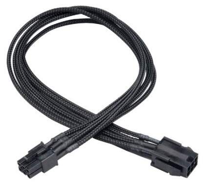 Akasa Flexa V6 AK-CBPW07-40BK 6-pinový VGA prodlužovací kabel 40cm