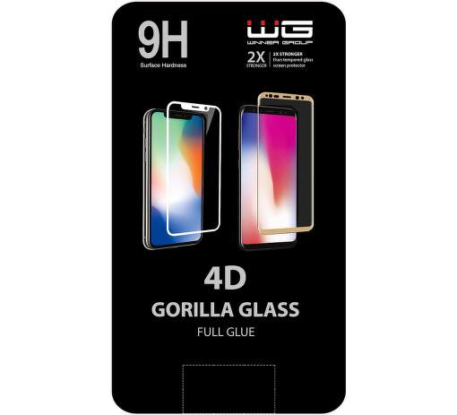 Winner 4D Full Glue tvrdené sklo pre Vivo V23 5G čierne