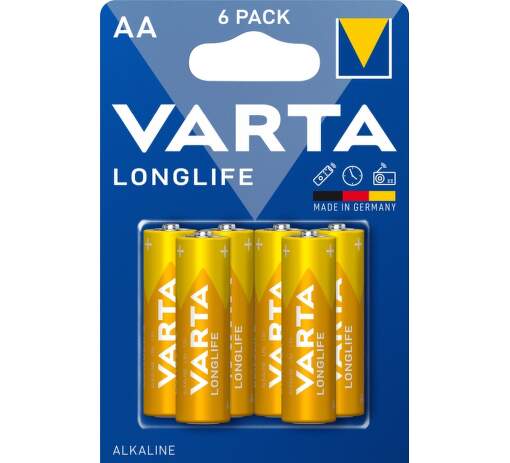 Varta LongLife AA 6 ks