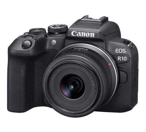 Canon EOS R10 + RF-S 18-45 mm IS STM čierna (1)