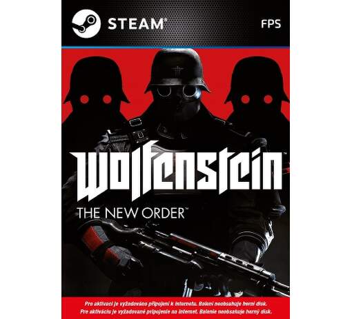 STEAM Wolfenstein: The New Order, PC hra (STEAM)