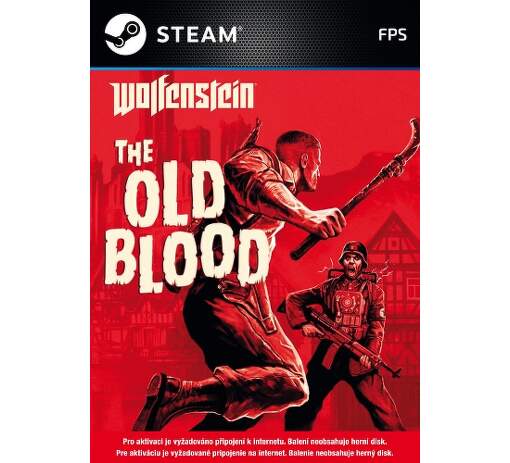 STEAM Wolfenstein: The Old Blood, PC hra (STEAM)