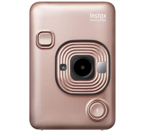 Fuji Instax mini LiPlay růžově zlatý