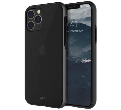 Uniq Vesto Hue Hybrid pouzdro pro Apple iPhone 11 Pro Max, šedá