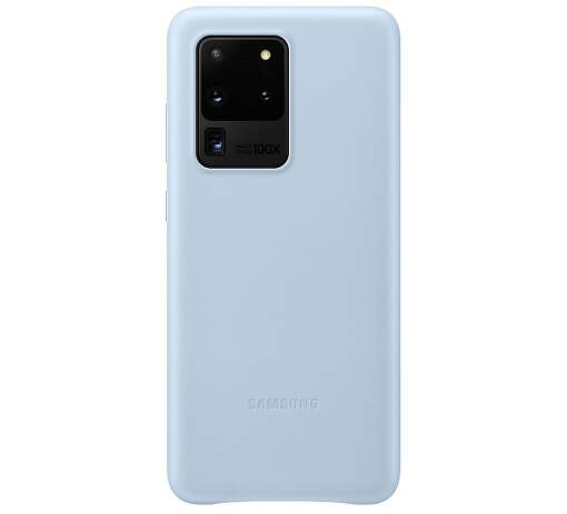 Samsung Leather Cover pouzdro pro Samsung Galaxy S20 Ultra, modrá