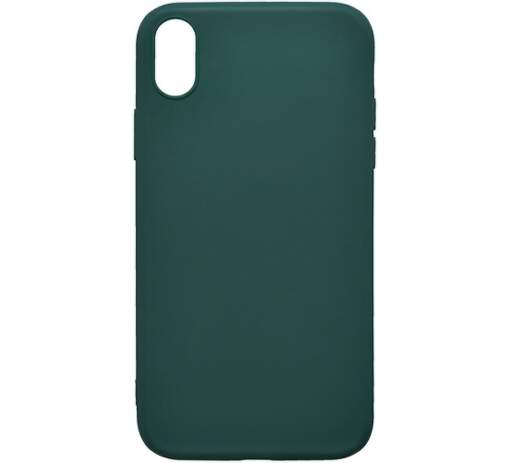 Mobilnet silikonové pouzdro pro Apple iPhone Xr, zelená