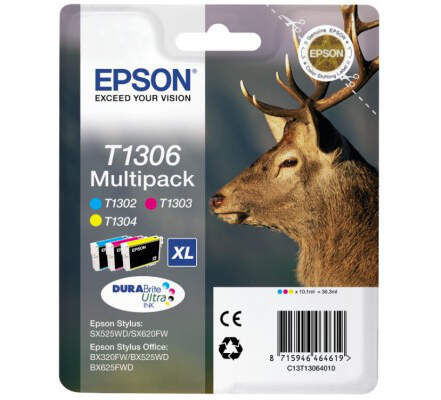 EPSON T13064020 C/M/Y Multipack XL blister