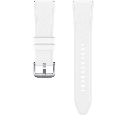Samsung sportovní řemínek s rýhováním M/L pro Galaxy Watch4 Classic 46 mm bílý