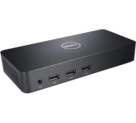 Dell D3100 USB 3.0 černá
