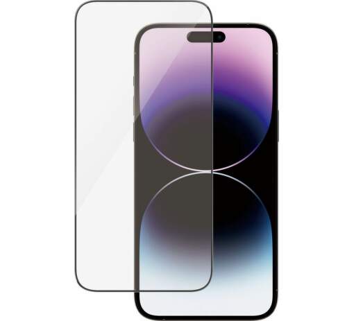 PanzerGlass Antibacterial tvrdené sklo pre Apple iPhone 14 Pro Max čierne (2)