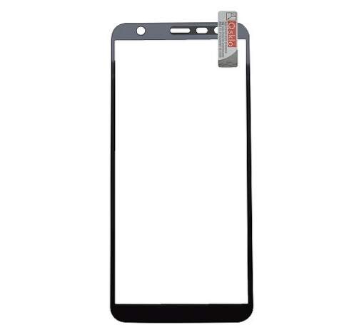 Qsklo Full Cover 2D ochranné sklo pro Samsung Galaxy J6+, černá