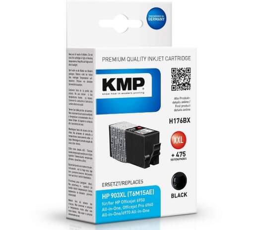 KMP HP 903 XL (T6M15AE) černá