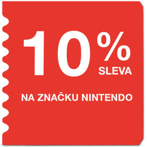 10% sleva na značku Nintendo